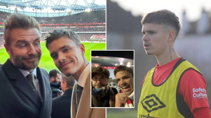 David Beckham was 'disappointed' when Romeo Beckham decided to support Arsenal instead of Man Utd