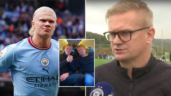 Erling Haaland's dad admits son won't be at Man City for long as new contract clause emerges