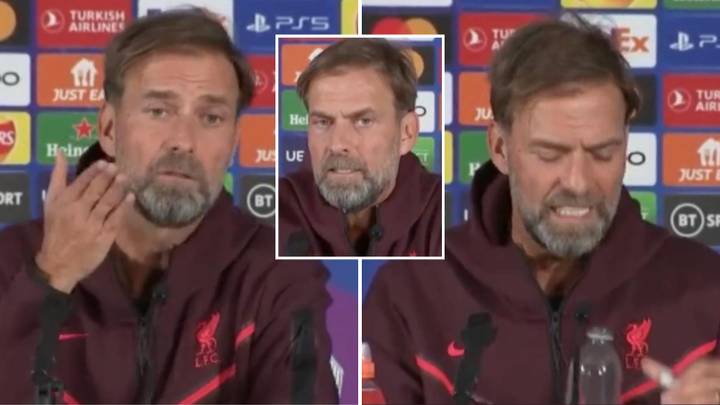 "Do me a favour, and ask your own question," Jurgen Klopp unimpressed with journalists question