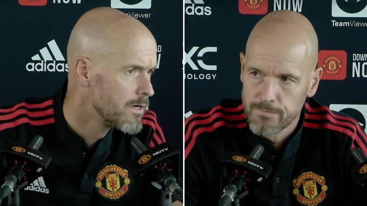 Erik ten Hag refuses to take journalist's question at Man Utd press conference
