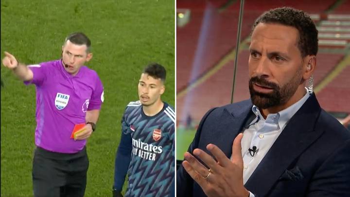 Rio Ferdinand Got Incredibly Heated When Discussing Gabriel Martinelli's Sending Off vs Wolves
