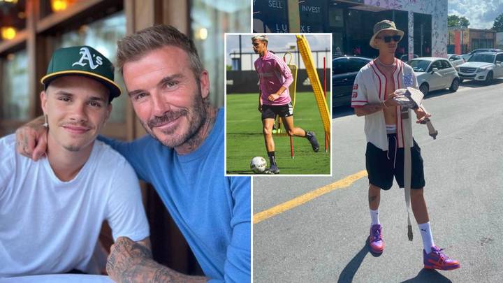 Romeo Beckham is currently 'training with Brentford's B-team'