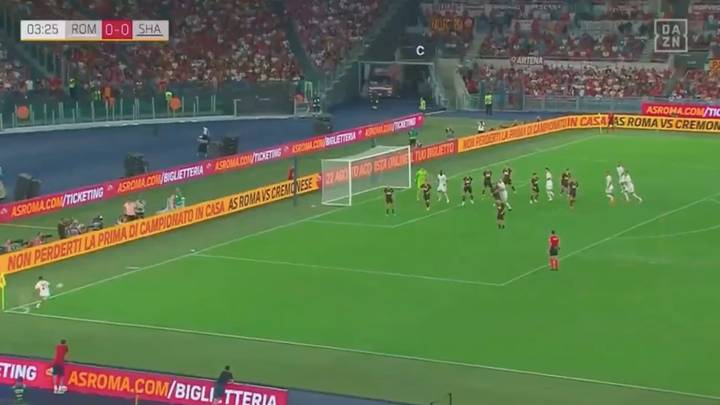 Paulo Dybala took the worst corner in football history for Roma against Shakhtar Donetsk