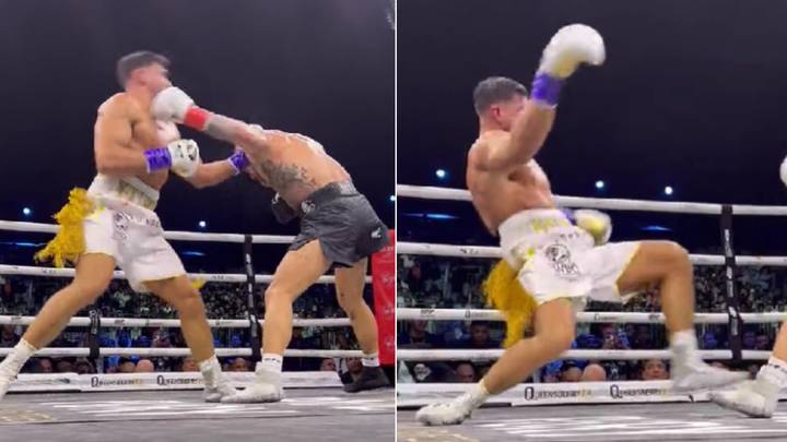 Fans divided whether Jake Paul's knockdown of Tommy Fury was legit after ringside footage emerges