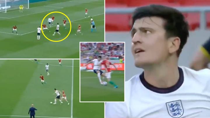 Compilation Of Harry Maguire's Performance vs Hungary Emerges, Fans Think They've Been Too Harsh On Him