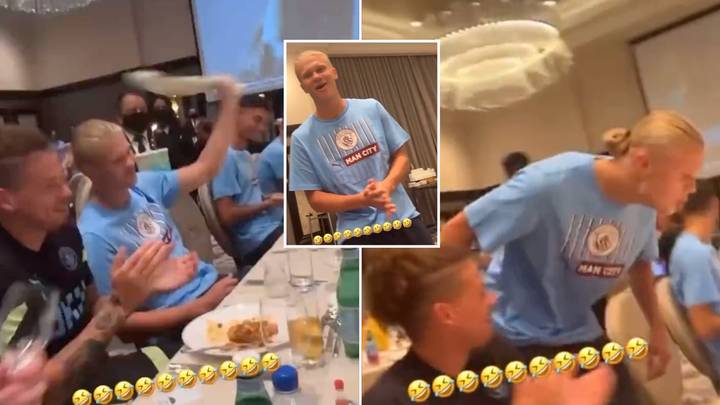 Jack Grealish Shares Behind-The-Scenes Footage Of Erling Haaland's Welcome To Man City