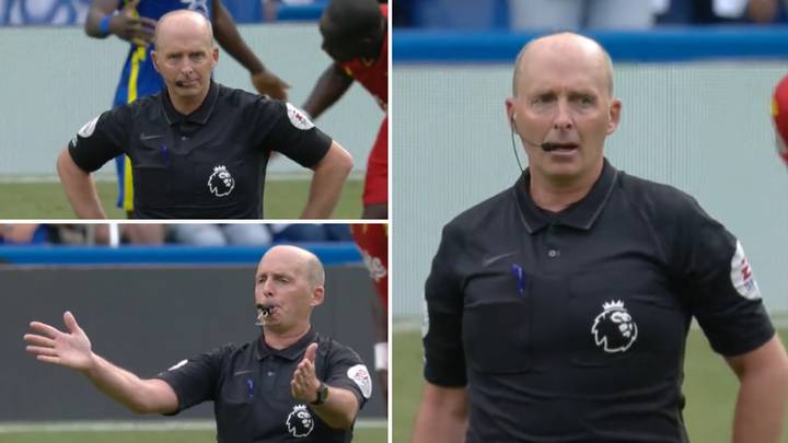An Emotional Mike Dean Blows Final Whistle One Last Time As Career Comes To An End