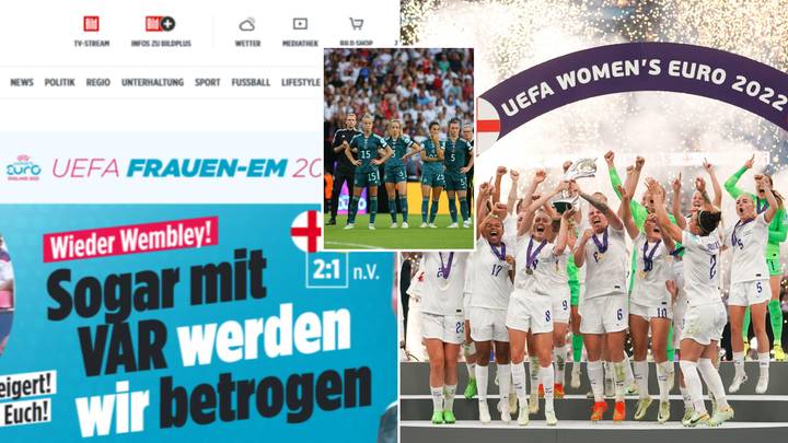 'The New Wembley Fraud' - German Media Rage At Lionesses' Euro 2022 Final Win