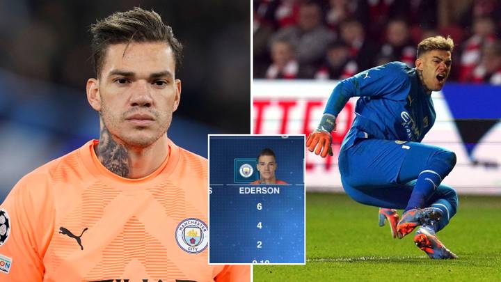 Manchester City fans in disbelief after seeing shocking Ederson stat in Champions League this season