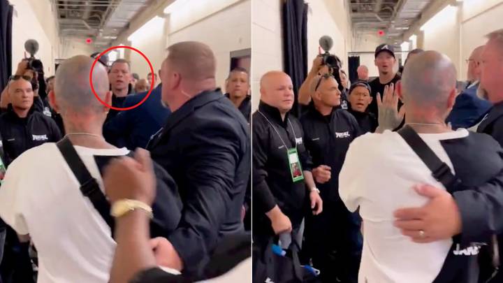 Nate Diaz slaps member of Jake Paul's team, gets escorted out before main event