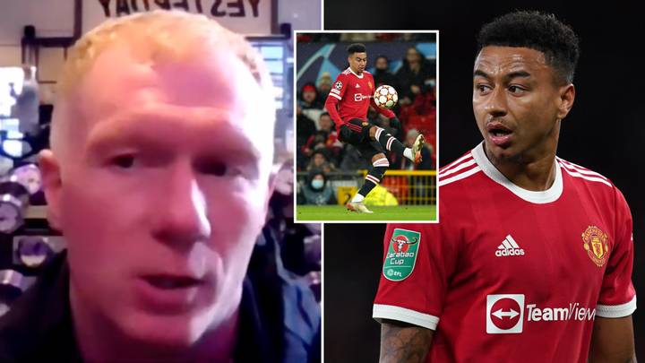 Paul Scholes Makes Honest Admission About Manchester United 'Disaster' Comments And Jesse Lingard