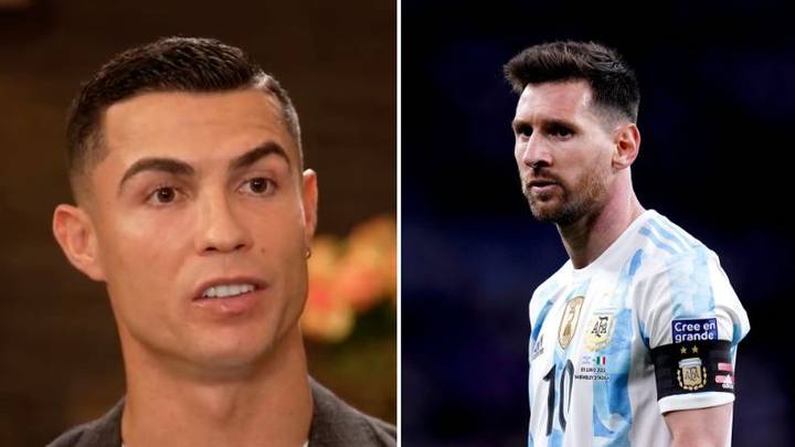Cristiano Ronaldo names the one player he ranks alongside himself and Lionel Messi in the GOAT debate