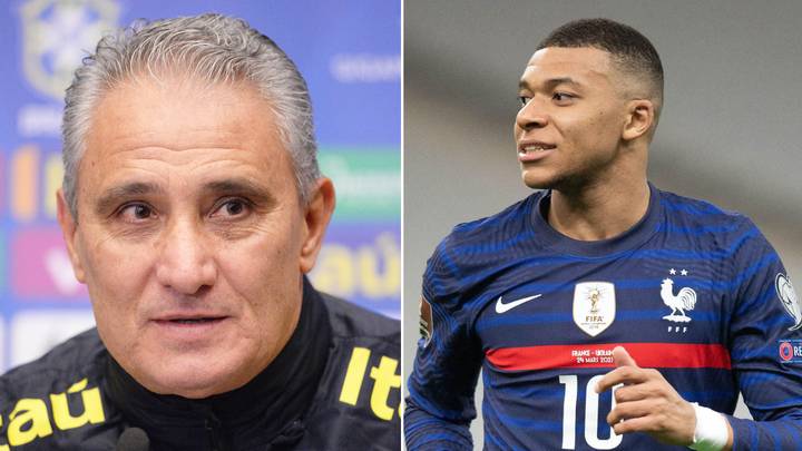 Brazil boss Tite hits back at Kylian Mbappe with brutal 'Azerbaijan' jibe ahead of the World Cup