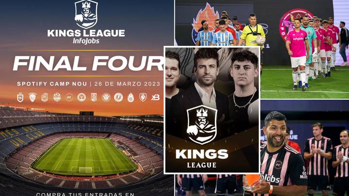 Gerard Pique is bringing his 'Kings League' to the Nou Camp, 40,000 tickets have already been sold
