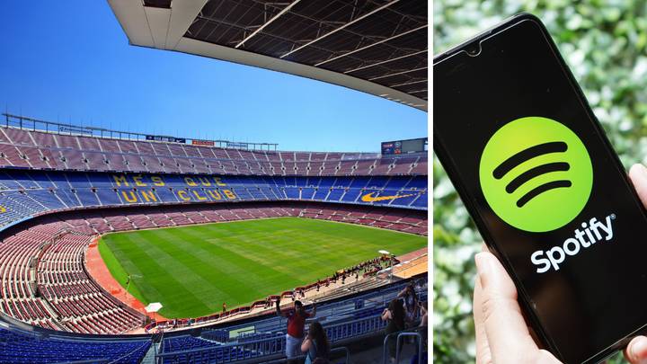 Barcelona's Stadium 'Set To Be Rebranded As Nou Camp Spotify' As Part Of Huge Sponsorship Deal