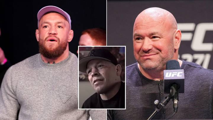 Nate Diaz Savagely Responds To Dana White After He Teases Trilogy Bout, Calls Conor McGregor 'Fragile'