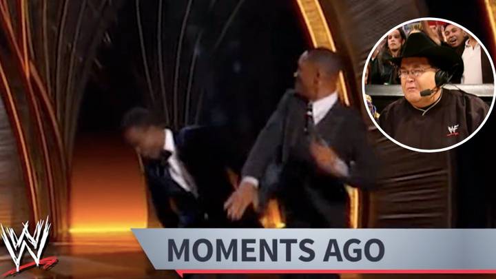 Will Smith Slapping Chris Rock With Jim Ross WWE Commentary Is The Best  Thing You'll
