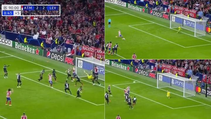 Penalty saved AFTER full-time as Atletico Madrid dumped out of the Champions League in the most brutal way possible