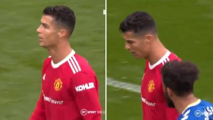 Cristiano Ronaldo Went Straight Down The Tunnel After Manchester United Draw
