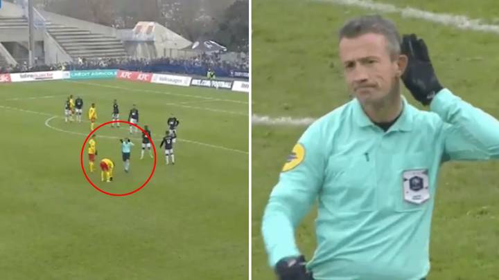 Referee Responds To Fans Who Insult Him During Coupe De France Clash In 'Never Seen Before' Fashion