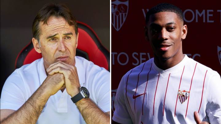 Anthony Martial Receives Brutal Wake-Up Call From Sevilla Manager Julen Lopetegui After Disappointing Debut
