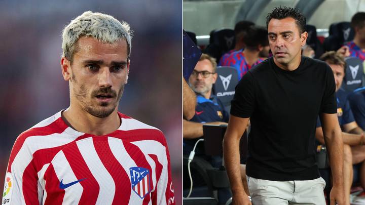 Barcelona are worried about Antoine Griezmann's playing time at Atletico Madrid