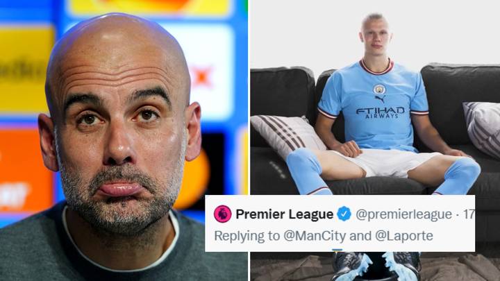 Premier League's Official Twitter Account 'Leaks' Man City's First Game Of The Season After Erling Haaland Transfer