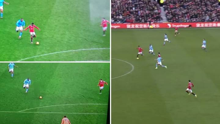 Someone has edited Bruno Fernandes' goal with Marcus Rashford removed and it changes everything