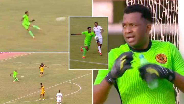 South African goalkeeper Itumeleng Khune may have the best distribution in world football, this game proves it