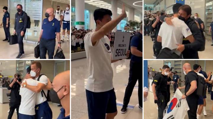 Tottenham Hotspur Welcomed To South Korea By Son Heung-min