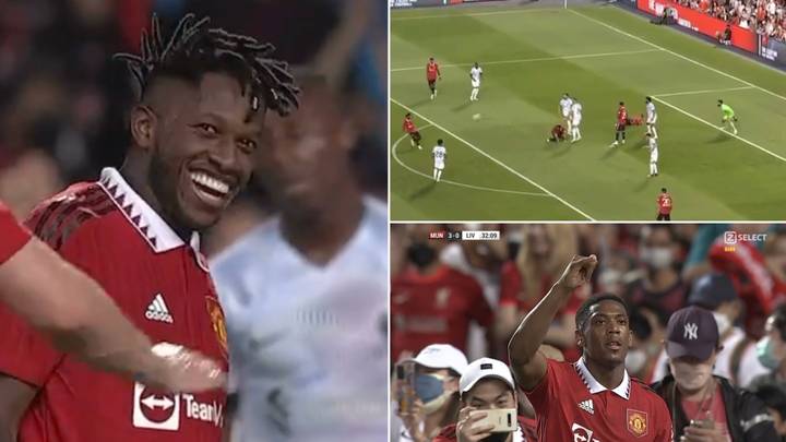 Fred Scores Superb Chip As Manchester United Run Riot Against Liverpool In Opening Pre-Season Friendly