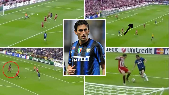 Diego Milito Comp Vs Bayern Munich Goes Viral And Fans Call It 'Greatest No 9 Performance In Champions League Final History'