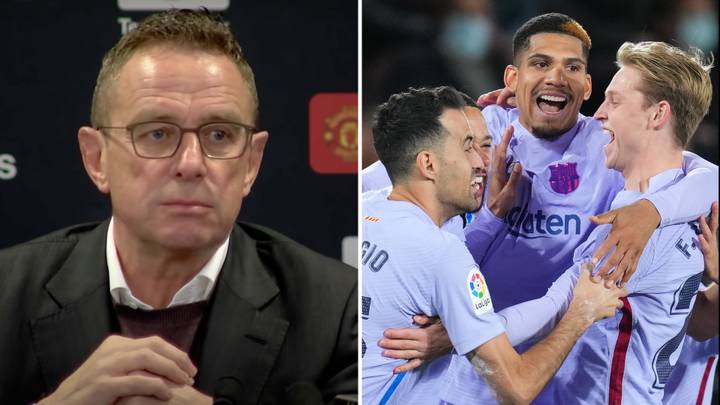 Ralf Rangnick Plotting Move For £60m-Rated Barcelona Midfielder, Man United Player To Be Used As Makeweight In Final Deal