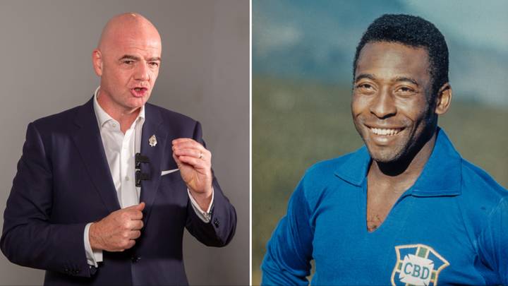 FIFA president Gianni Infantino to ask ‘every country in the world’ to name a football stadium after Pele