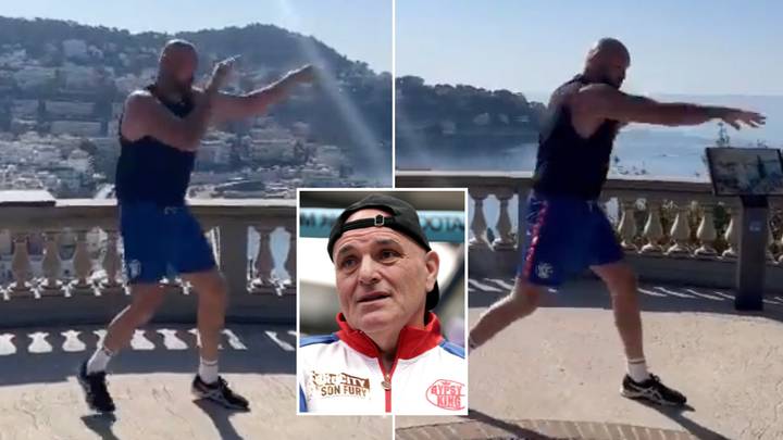 John Fury Drops Huge Hint Tyson Fury Plans To Continue His Boxing Career In Training Video