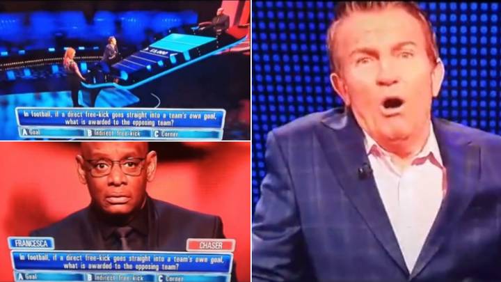 A Football-Related Question On 'The Chase' About Free-Kick Rule Has Left Fans Baffled