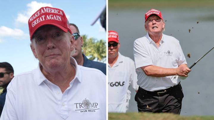Donald Trump claims he won a golf tournament despite reportedly missing half of it