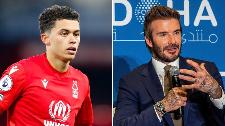 Brennan Johnson and David Beckham share football's strangest and most unlikely friendship