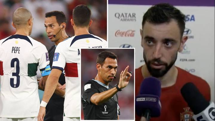 'F**k them!' - Bruno Fernandes conjures referee conspiracy theory after Morocco win, Portugal staffer tried to stop him