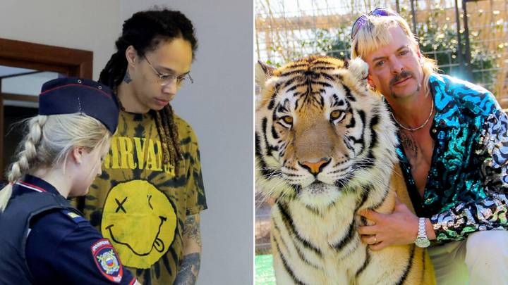 Joe Exotic calls for president Joe Biden to release him from prison after Brittney Griner trade