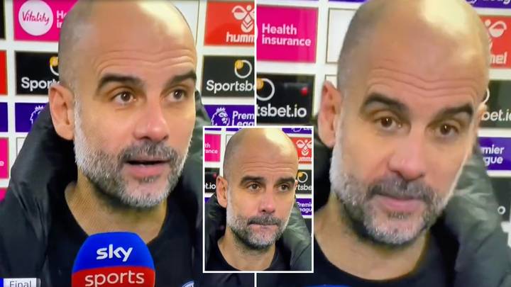 'That Good?' - Pep Guardiola Produced The Most Awkward Post-Match Interview Of His Career vs Southampton