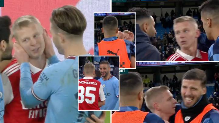 Oleksandr Zinchenko was 'bullied like a little brother' by Man City players at full-time