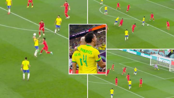 Brazil are in full rampage mode with ruthless first-half domination against South Korea, it's frightening to see