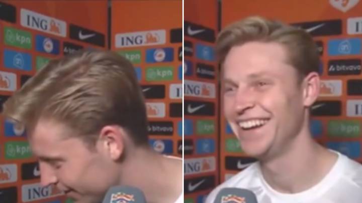 Reporter Asks Frenkie De Jong If He's Leaving Beaches Of Barcelona For Cold Of Manchester, He Replied