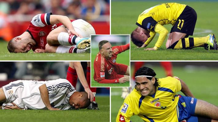 The 20 most injured players in football history have been revealed, and seven of them played for Arsenal