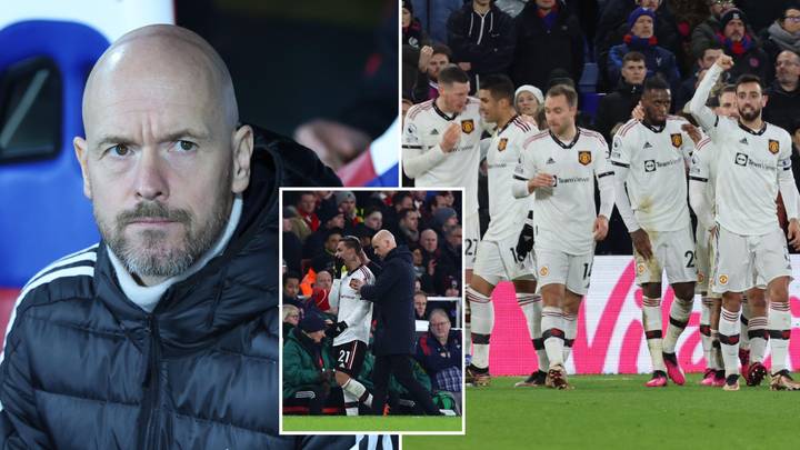 Erik ten Hag gave every Man Utd player an unusual gift after drawing with Crystal Palace
