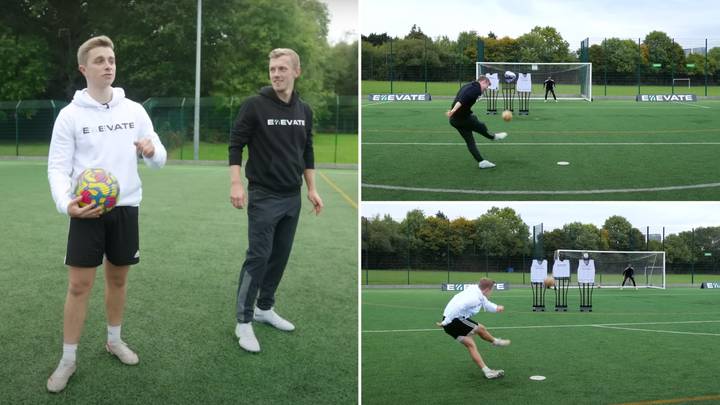 What happened when a YouTuber challenged James Ward-Prowse to a free-kick challenge