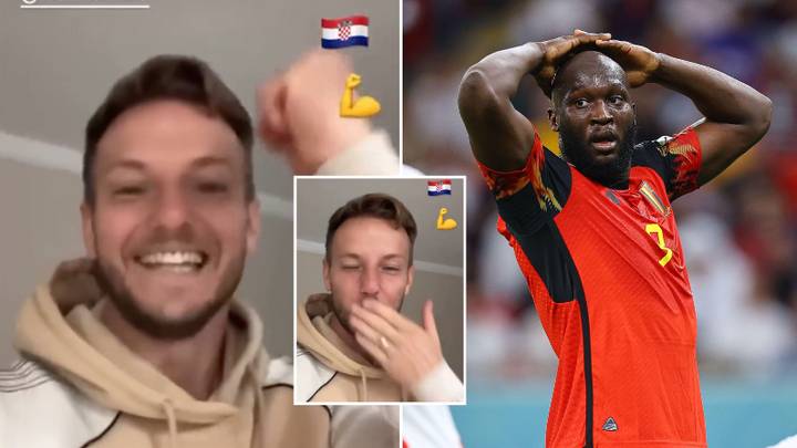 Ivan Rakitic couldn't resist trolling Romelu Lukaku after Belgium were knocked out of the World Cup