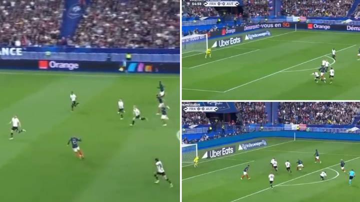 Kylian Mbappe scores insane solo goal for France against Austria, he's a cheat code