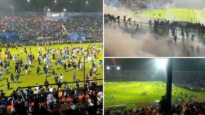 At least 174 killed after riot breaks out at football match